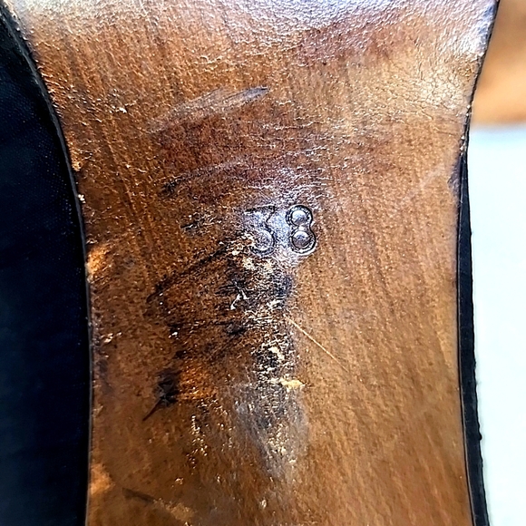 Audley London women's pumps size 38 Leather made in Spain - Picture 10 of 11